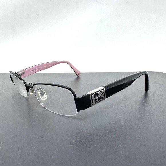 COACH Eyeglasses HC 5016Q (Sherri) 9044 Satin Black Frames 51 [] 18 135 - Picture 1 of 12